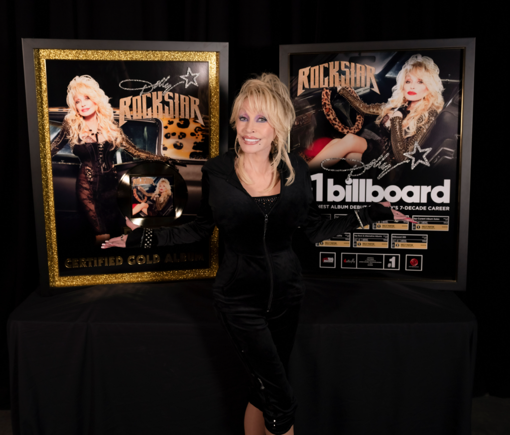 Dolly Parton's Chart-Topping ROCKSTAR Album Earns RIAA GOLD ...