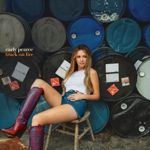 Carly Pearce "truck on fire" Cover Art