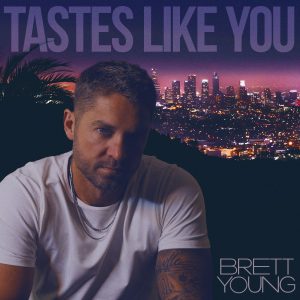 Brett Young "Tastes Like You" Cover Art